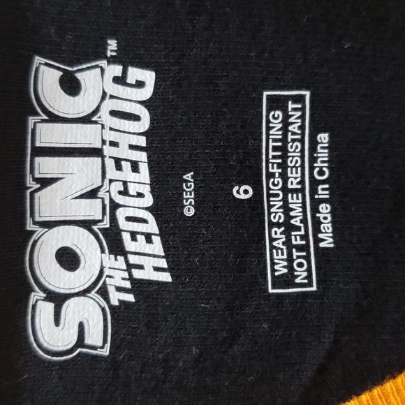 Komar Kids NWT 2-piece Sonic the Hedgehog Halloween Pajama Set - Picture 7 of 9